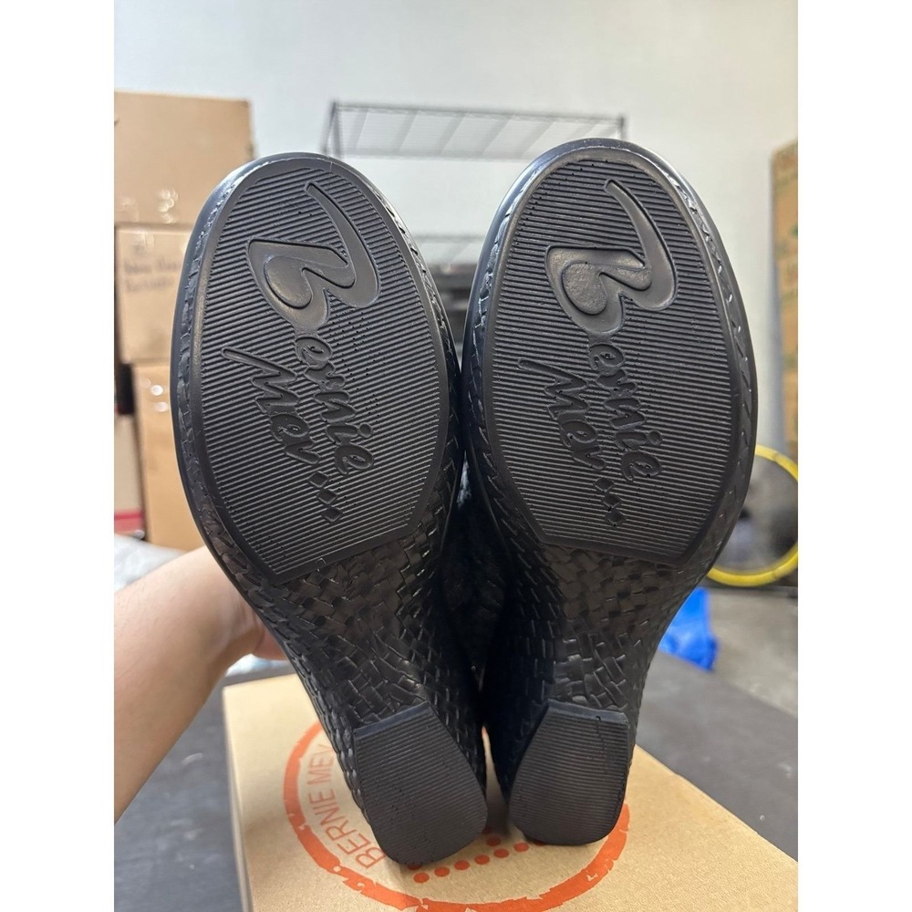 Bernie mev lane black metallic size 40 / us 9 - Picture 6 of 7